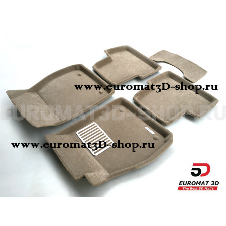 Текстильные 3D коврики Euromat3D Lux в салон для Opel Insignia (2009-2017) № EM3D-003807T Бежевые Текстильные 3D коврики Euromat3D Lux в салон для Opel Insignia (2009-2017) № EM3D-003807T Бежевые
