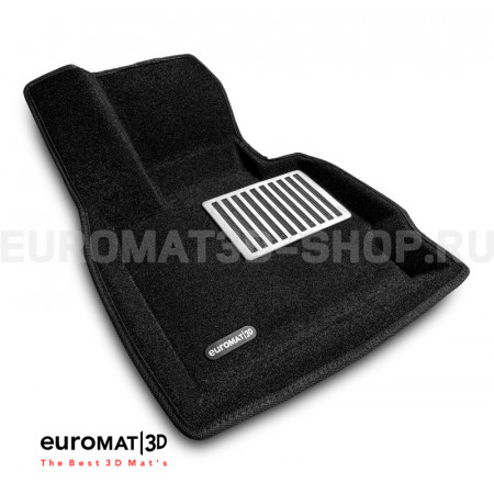 Текстильные 3D коврики Euromat3D Lux в салон для Bmw X3 (F25) (2010-2017) № EM3D-001210