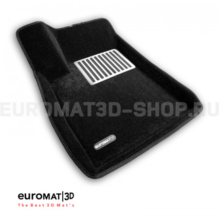 Текстильные 3D коврики Euromat3D Lux в салон для Chevrolet Aveo (2012-2020) № EM3D-001501 Текстильные 3D коврики Euromat3D Lux в салон для Chevrolet Aveo (2012-2020) № EM3D-001501