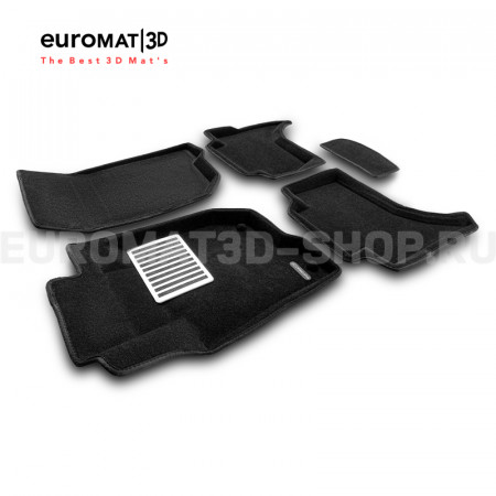 Текстильные 3D коврики Euromat3D Lux в салон для Mitsubishi L200 (2015-) № EM3D-003615 Текстильные 3D коврики Euromat3D Lux в салон для Mitsubishi L200 (2015-) № EM3D-003615