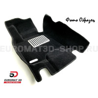 Текстильные 5D коврики с высоким бортом Euromat3D в салон для Bmw X5 (E70) (2008-2014) № EM5D-001212