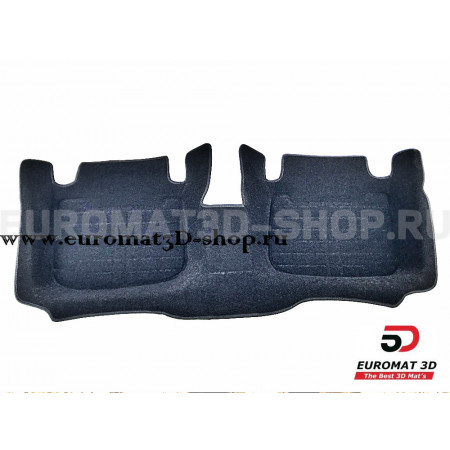 Текстильные 5D коврики с высоким бортом Euromat3D в салон для Subaru Legacy (2010-) № EM5D-004704