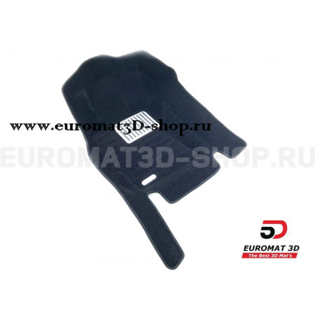 Текстильные 5D коврики с высоким бортом Euromat3D в салон для Subaru Legacy (2010-) № EM5D-004704