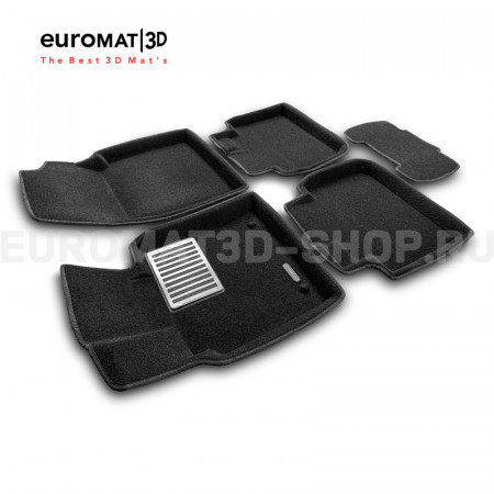 Текстильные 3D коврики Euromat3D Lux в салон для Toyota Camry XV70 (2018-2024) № EM3D-005101 Текстильные 3D коврики Euromat3D Lux в салон для Toyota Camry XV70 (2018-2024) № EM3D-005101