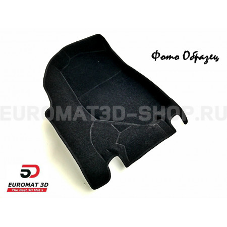 Текстильные 5D коврики с высоким бортом Euromat3D в салон для Ford Focus 2 (2005-2011) № EM5D-002214