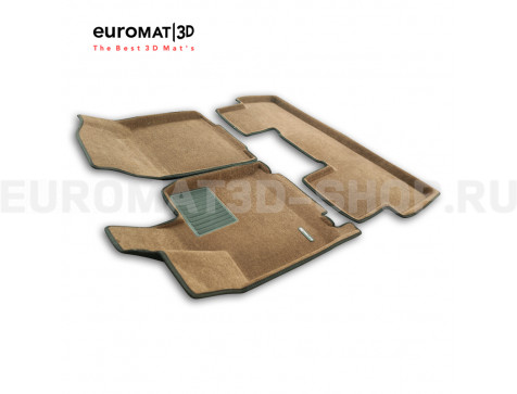 Текстильные 3D коврики Euromat3D Business в салон для Seres M7 (2023-) № EMC3D-001491R Коричневые Текстильные 3D коврики Euromat3D Business в салон для Seres M7 (2023-) № EMC3D-001491R Коричневые